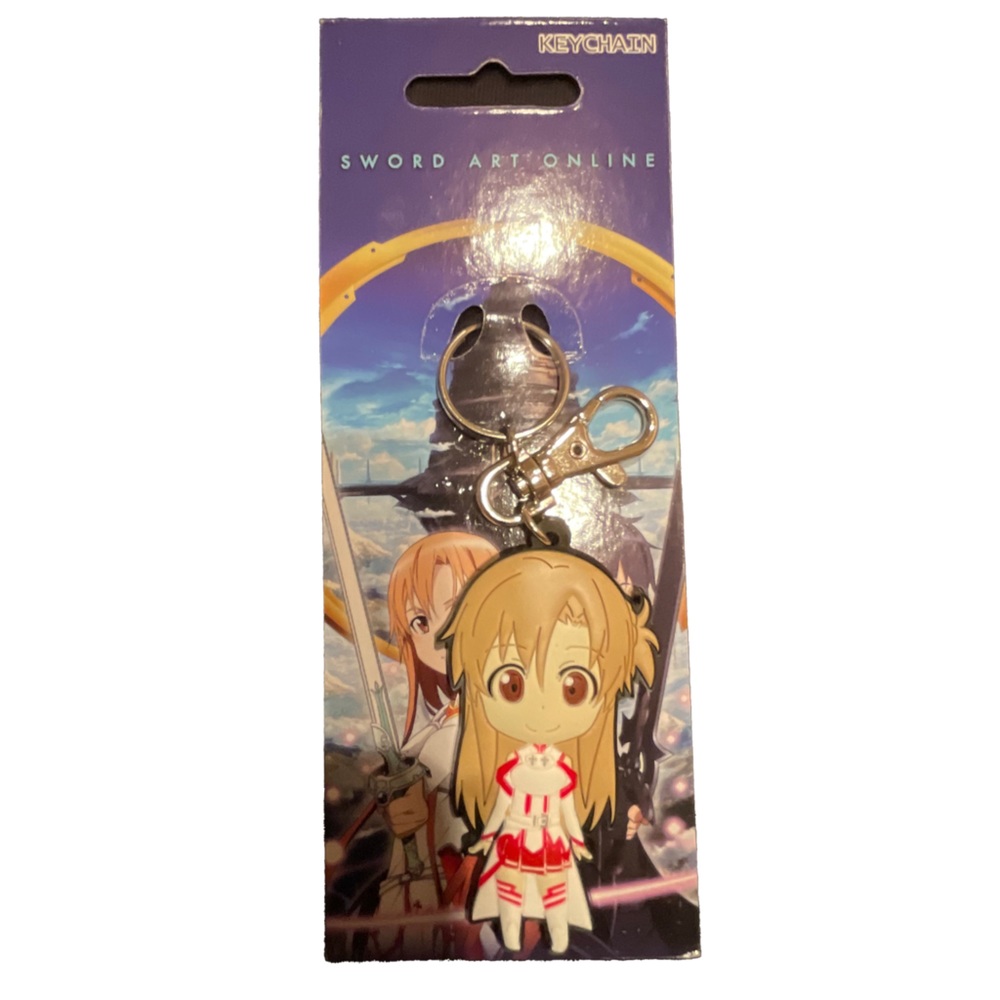 Sword Art Online Great Eastern Entertainment Asuna Yuuki PVC Keychain New